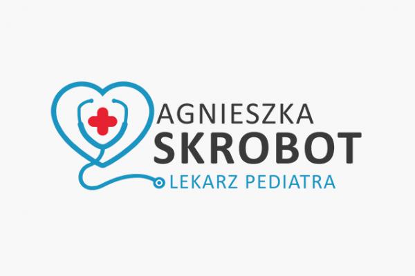 Logotyp dla lek. med. Agnieszki Skrobot